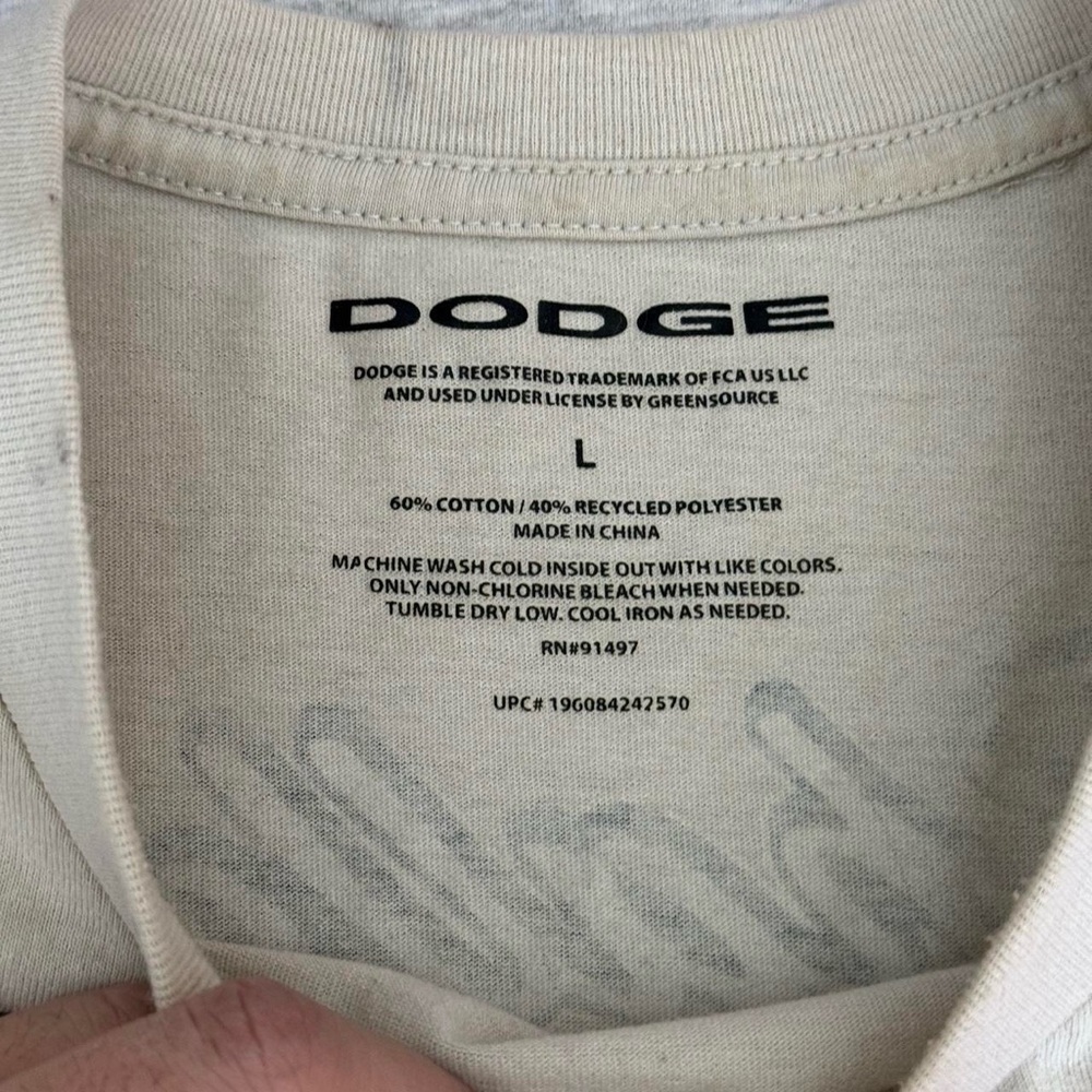 Challenger R/T Racing AOP Graphics Cream Tee Shirt - Picture 5 of 6